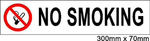 Safety Signs No Smoking Signs Jack Flash Signs