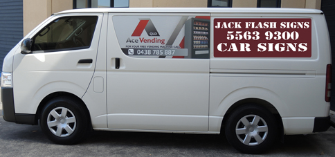 magnetic advertising for vans